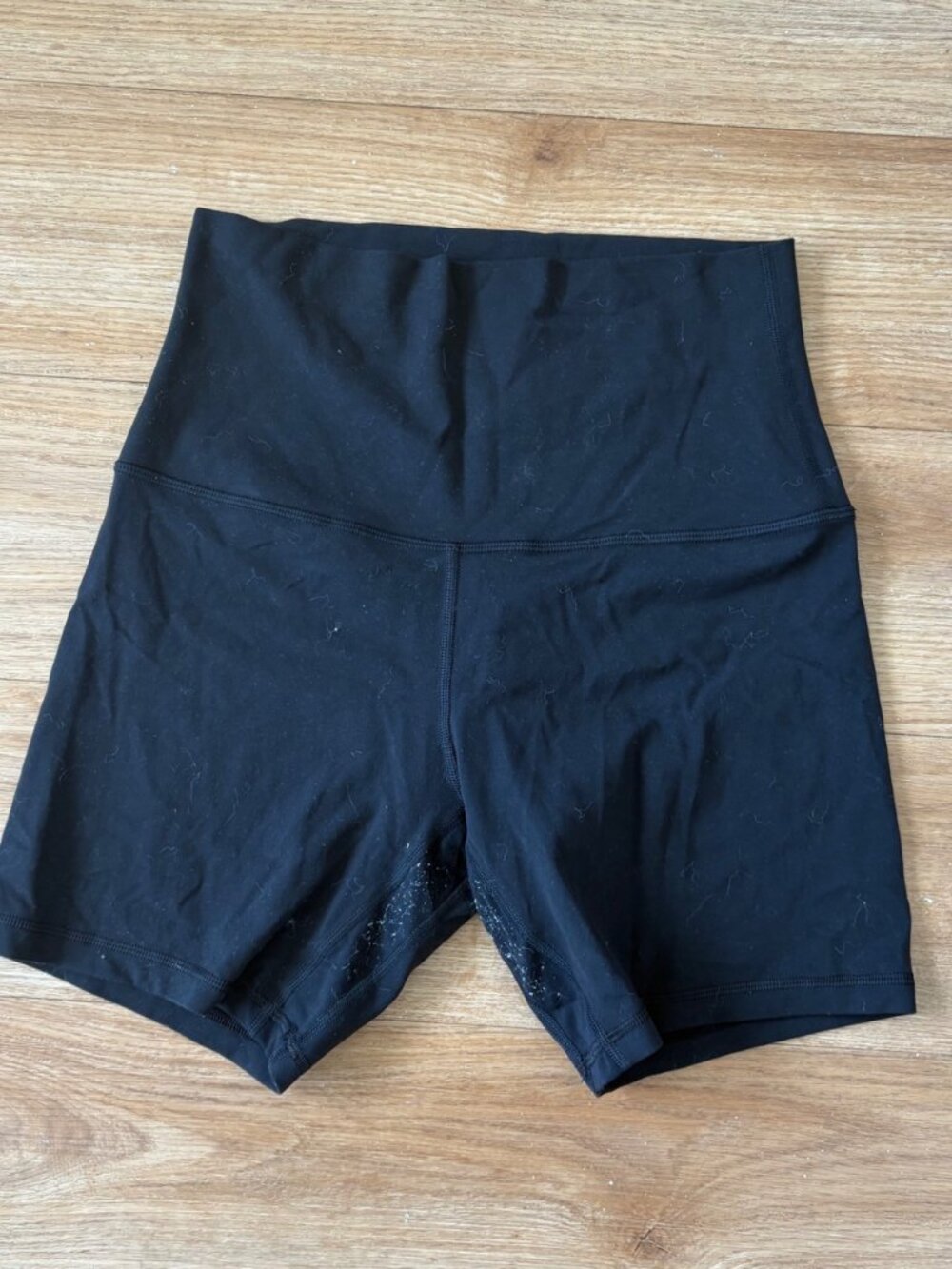 Lululemon Athletic Align Super High Rise Shorts 10” Black Women’s Size 8